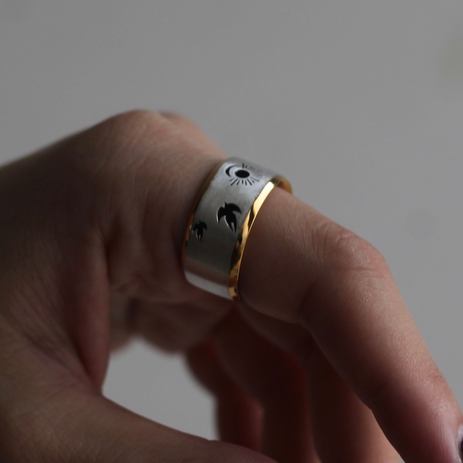 【お取り寄せ注文可能】Sun & Moon Ring