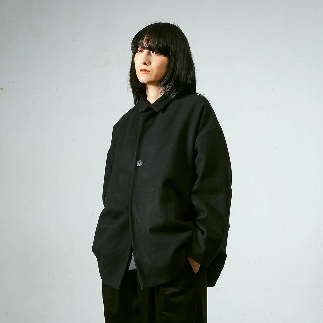 【残り一点】メルトンBIGハーフコート