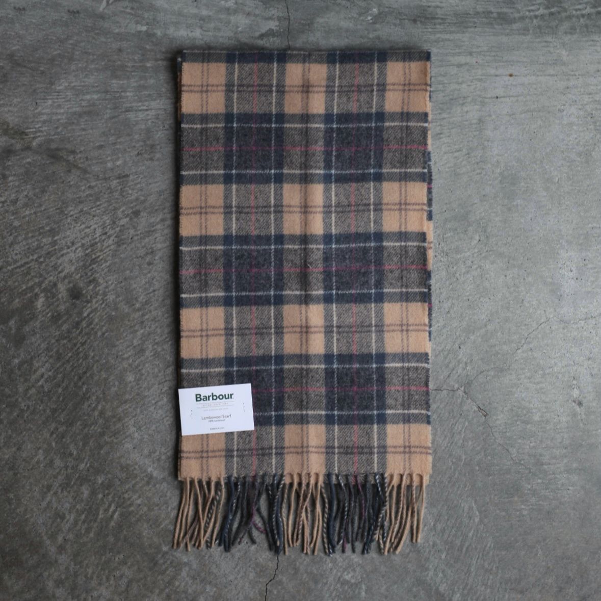 【残り一点】Tartan Lambswool Scarf