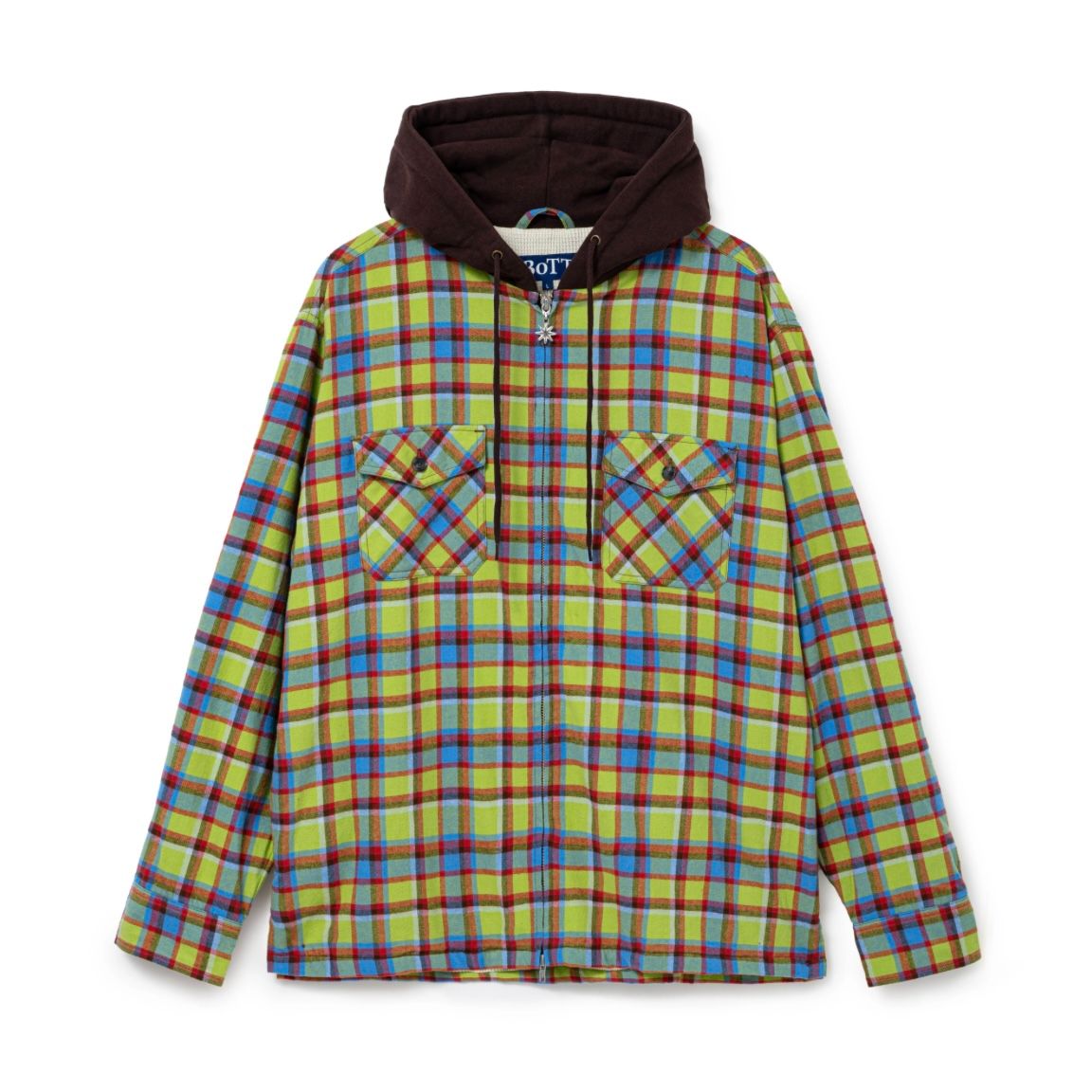 【残り一点】Hooded Flannel Shirt