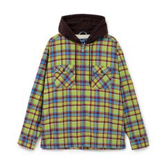 【残り一点】Hooded Flannel Shirt