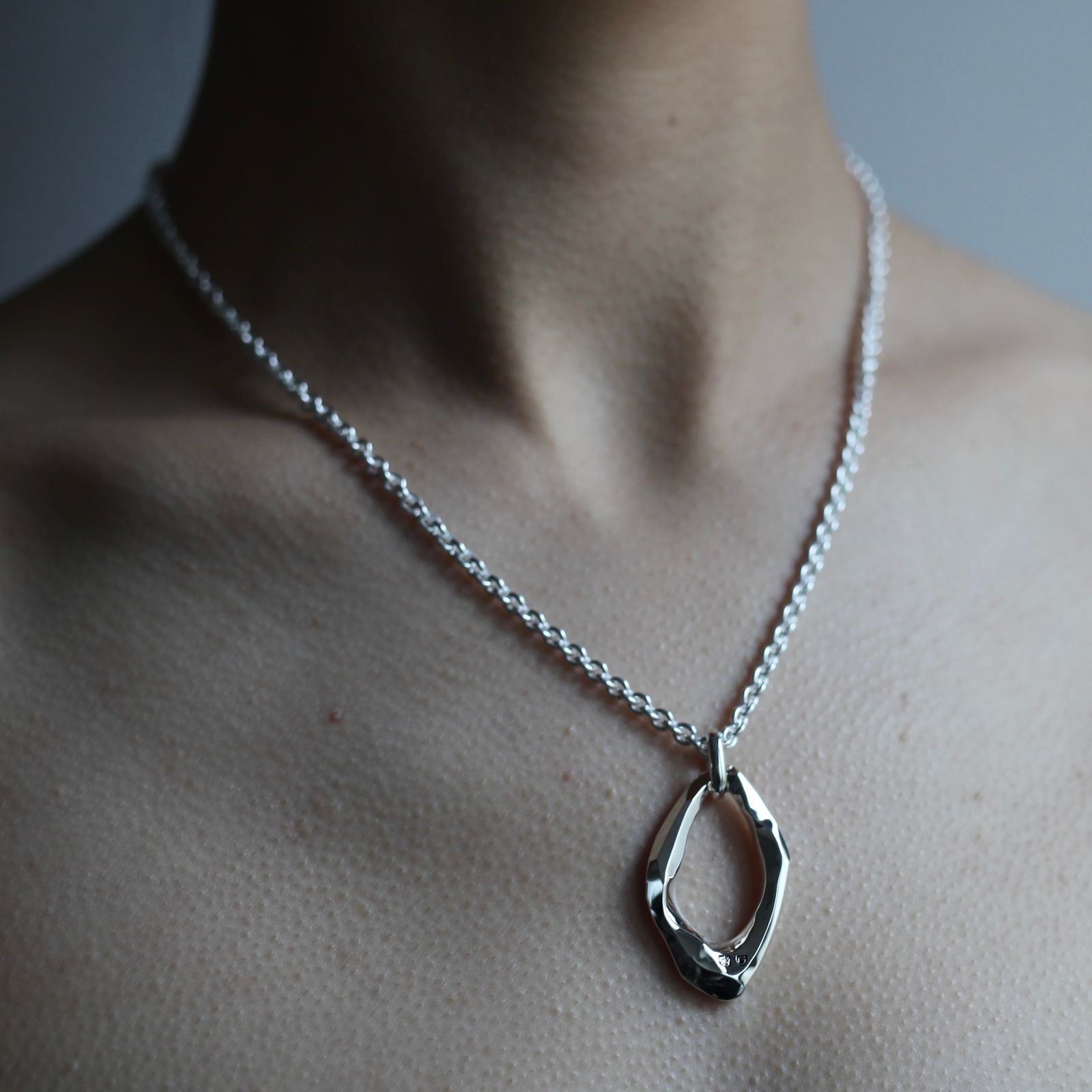 【残り一点】Crockery Ring Pendant_L