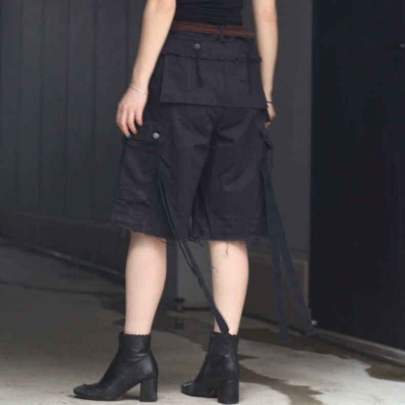 【残り一点】Slash Seam Twist Cargo Pants(AGED TWILL)