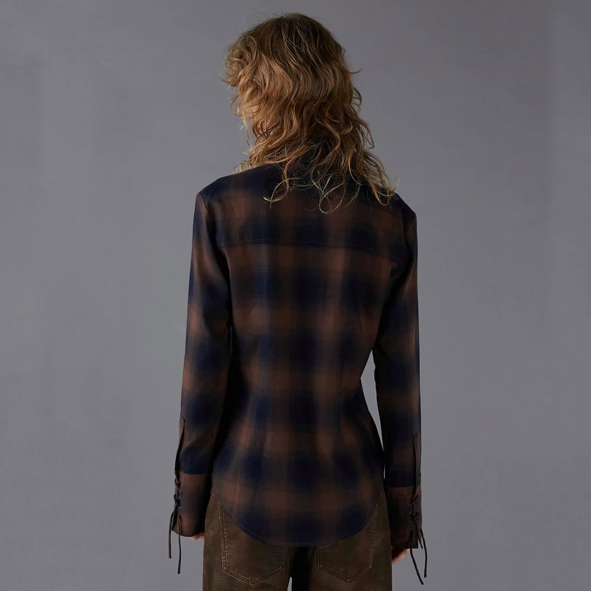 【残り一点】Multi Check Body Pierce Shirt