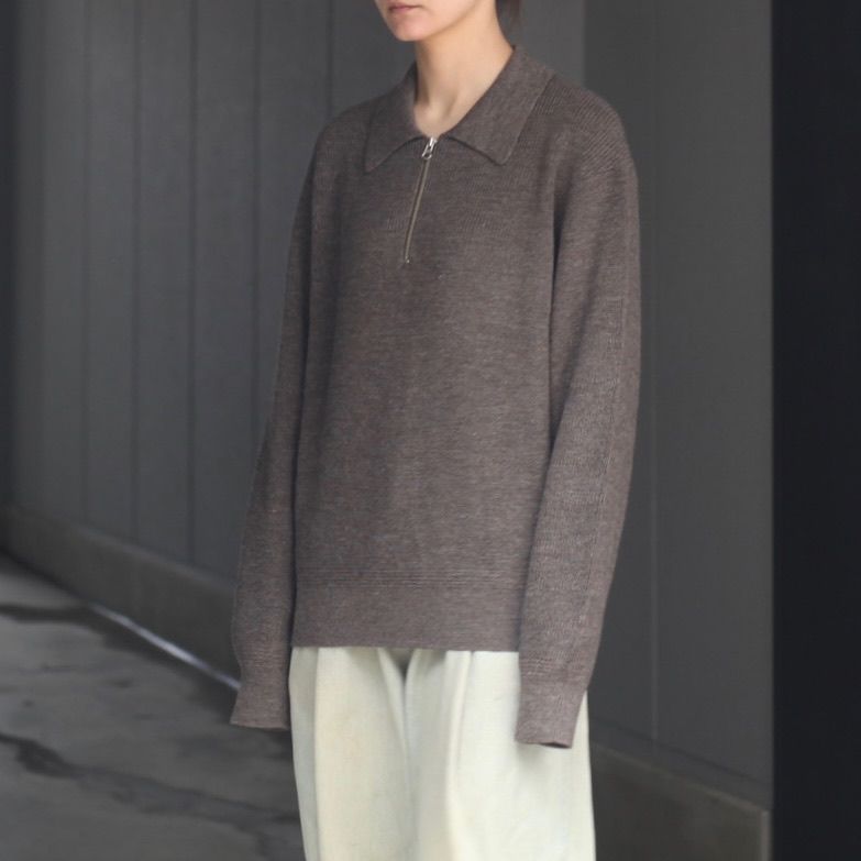 【残り一点】Aze Half Zip-up P/O