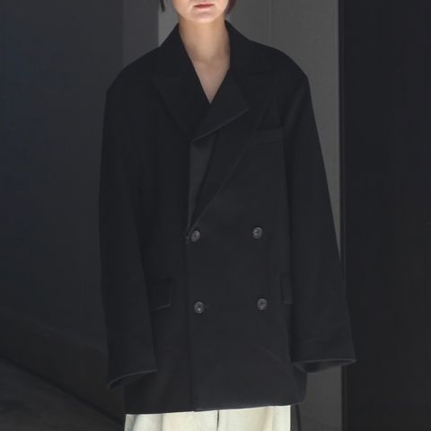 【残りわずか】Oversized Double Lapelled Jacket