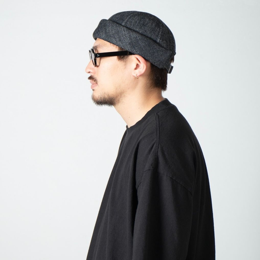 【残り一点】Denim Roll Cap