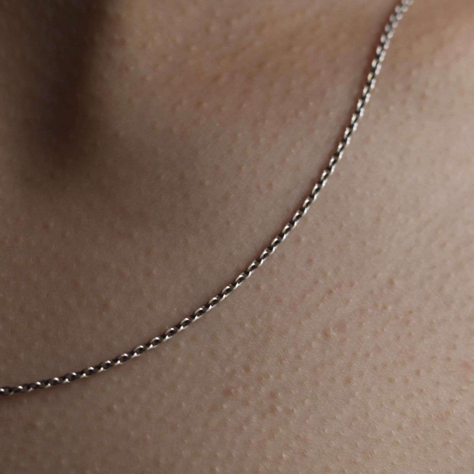 【残りわずか】Narrow Chain Necklace(SILVER)