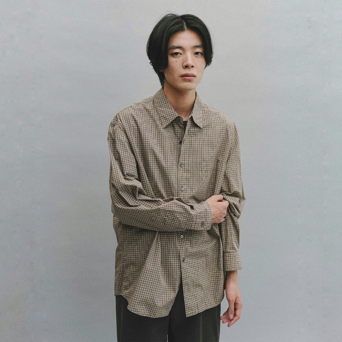 【残り一点】Ordinary Check Shirt