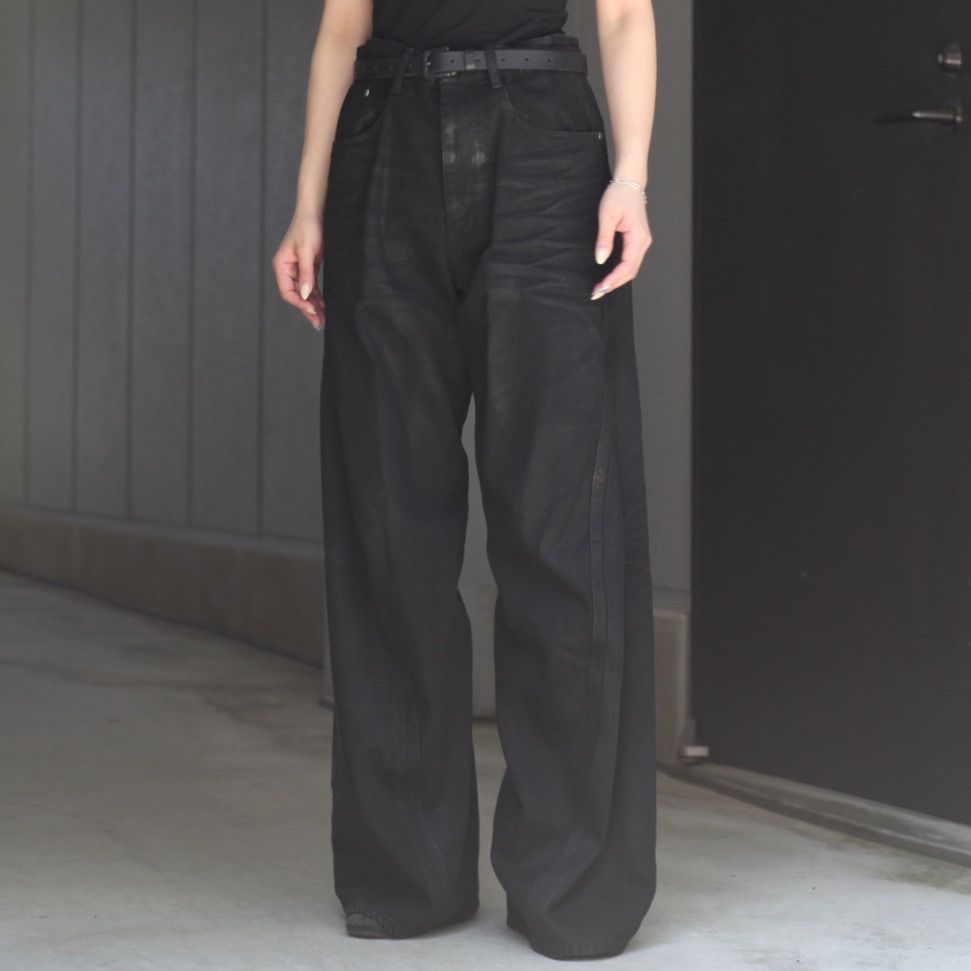 【残りわずか】3D Twisted Wide Leg Jeans