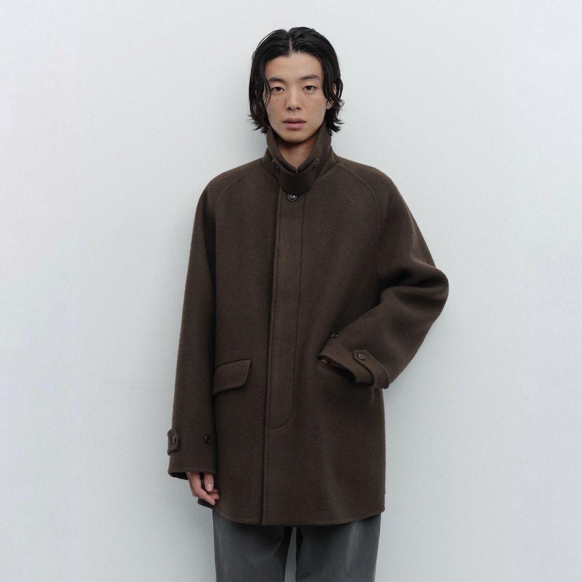 【残りわずか】Voyager Half Balmacaan Coat