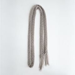 【残り一点】Fringe Narrow Long Scarf