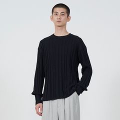 【残り一点】Random Rib Crewneck Sweater