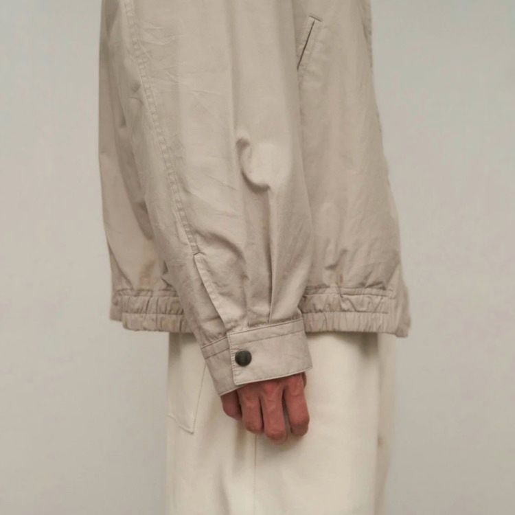 【残り一点】Light TC Gabardine Washed Harrington Jacket
