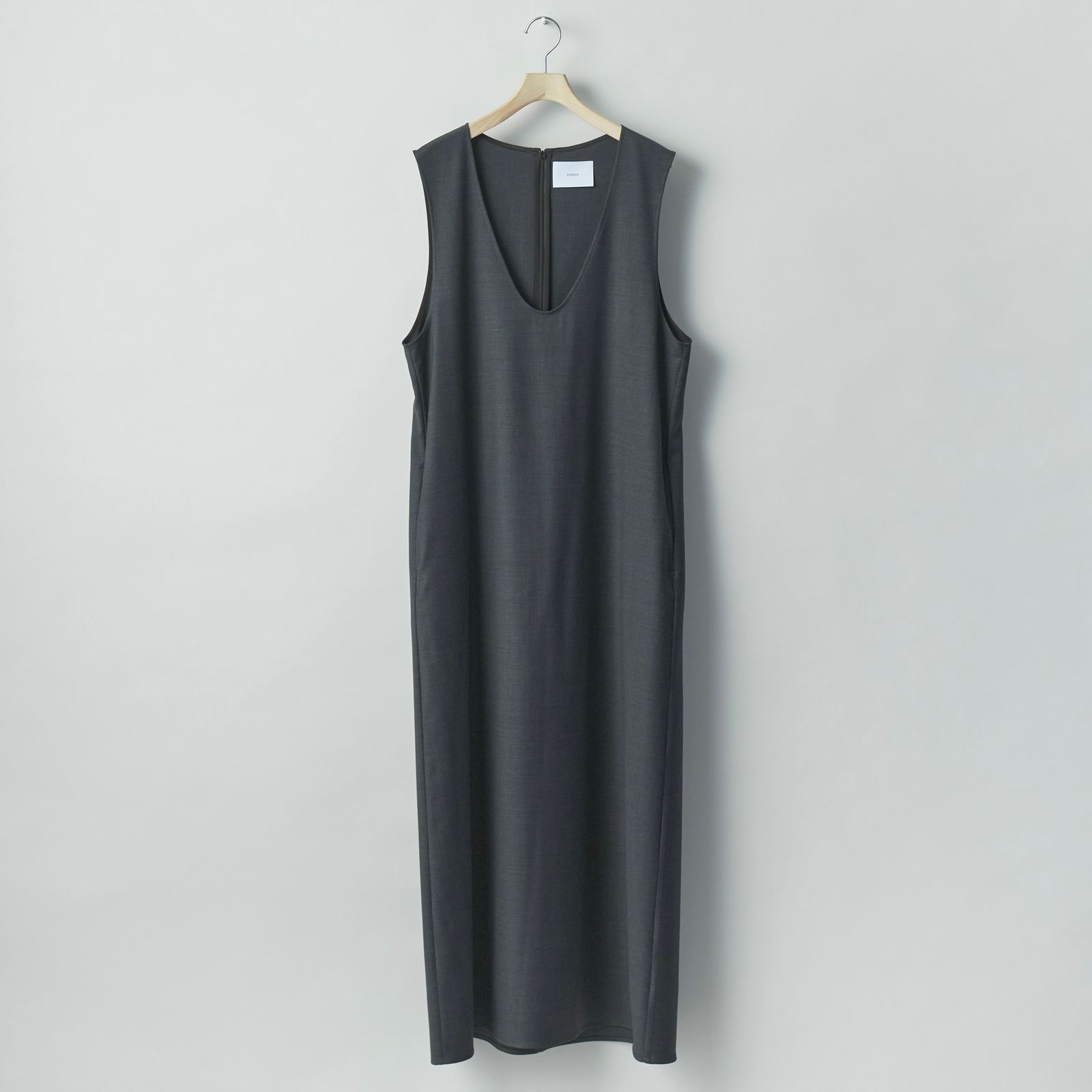 【残り一点】Wool Silk Sleeveless Onepiece Dress