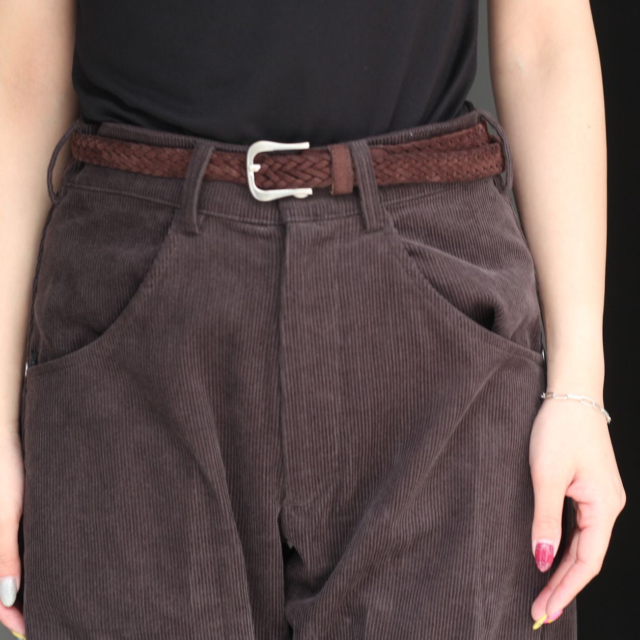 【残り一点】Knee Darted Flare Trousers