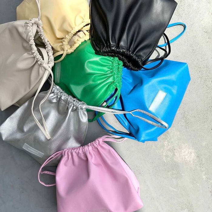 【再販売通知受付可能】Vegan Leather 2way Purse Small Shoulder Bag