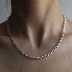 【お取り寄せ注文可能】Bold Chain Short Necklace 42