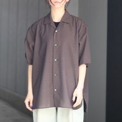 【残り一点】Open Collar Shirt_C