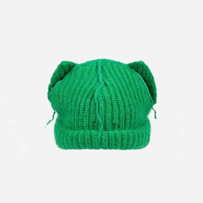 【残り一点】Mohair Chunky Ears Beanie