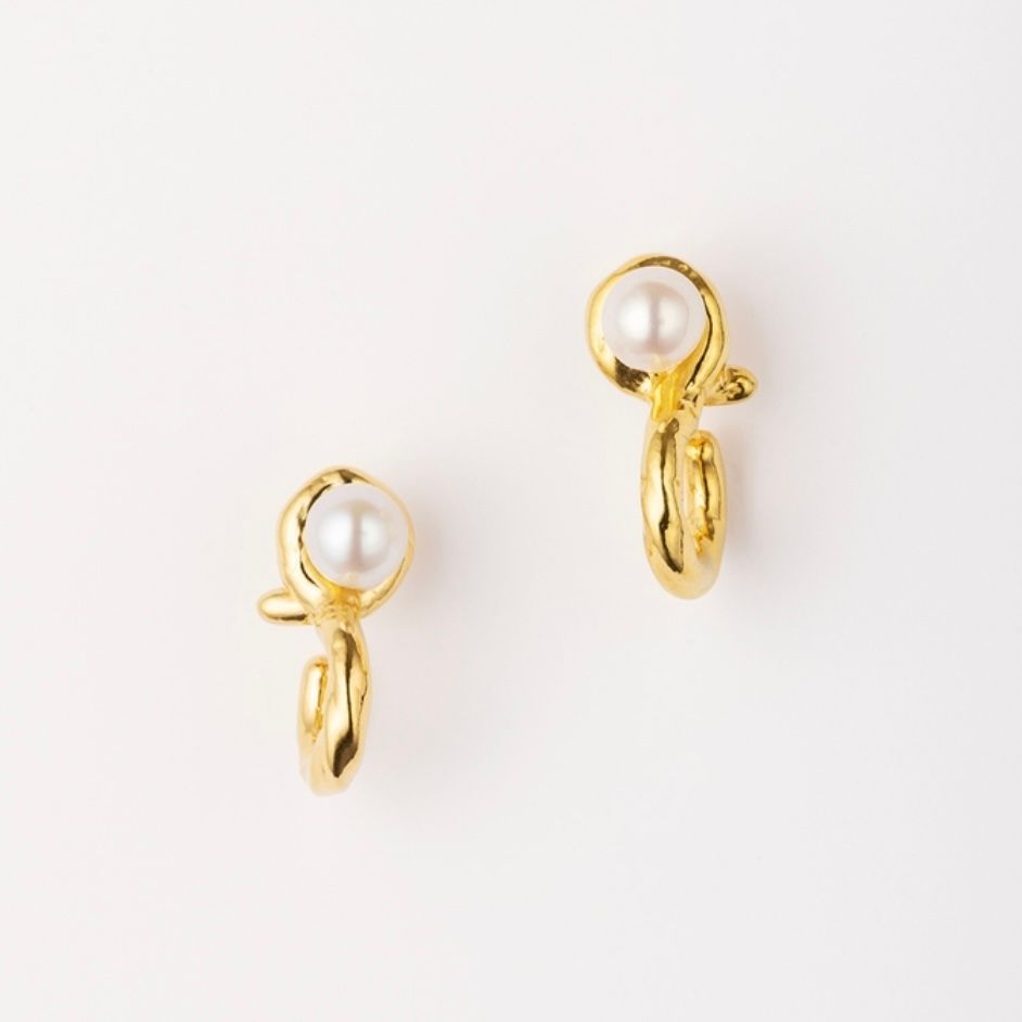 【by Preek 】フロウ フープピアス by Preek 】フロウ フープピアス