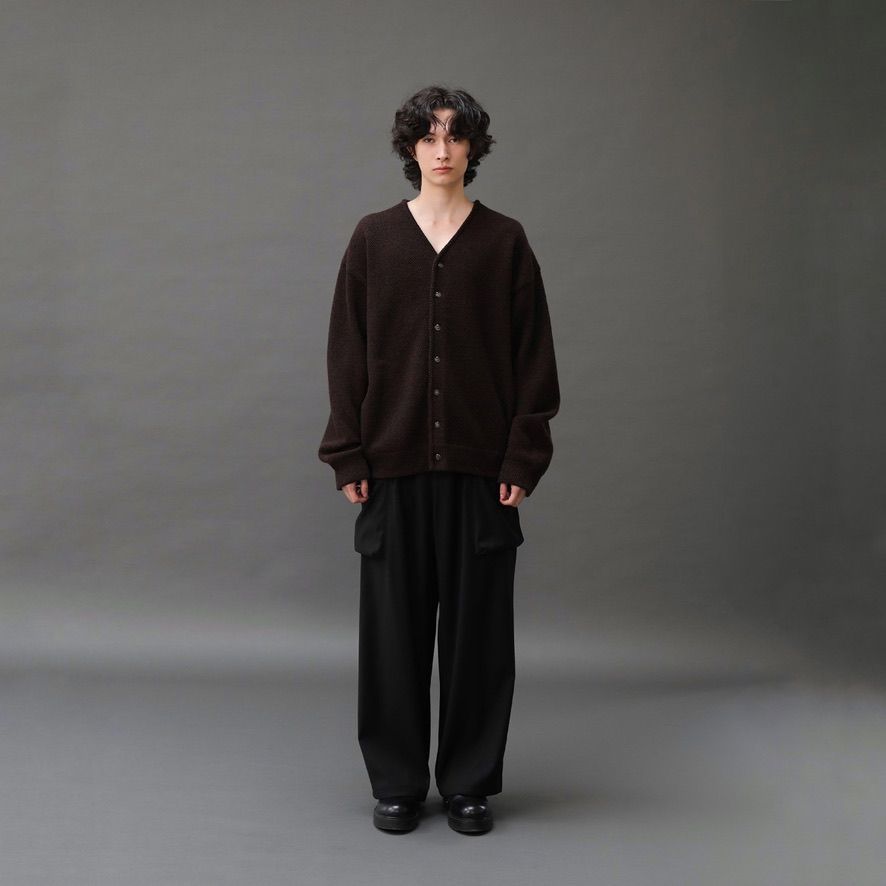 【残り一点】Moss Stitch V-Neck Cardigan