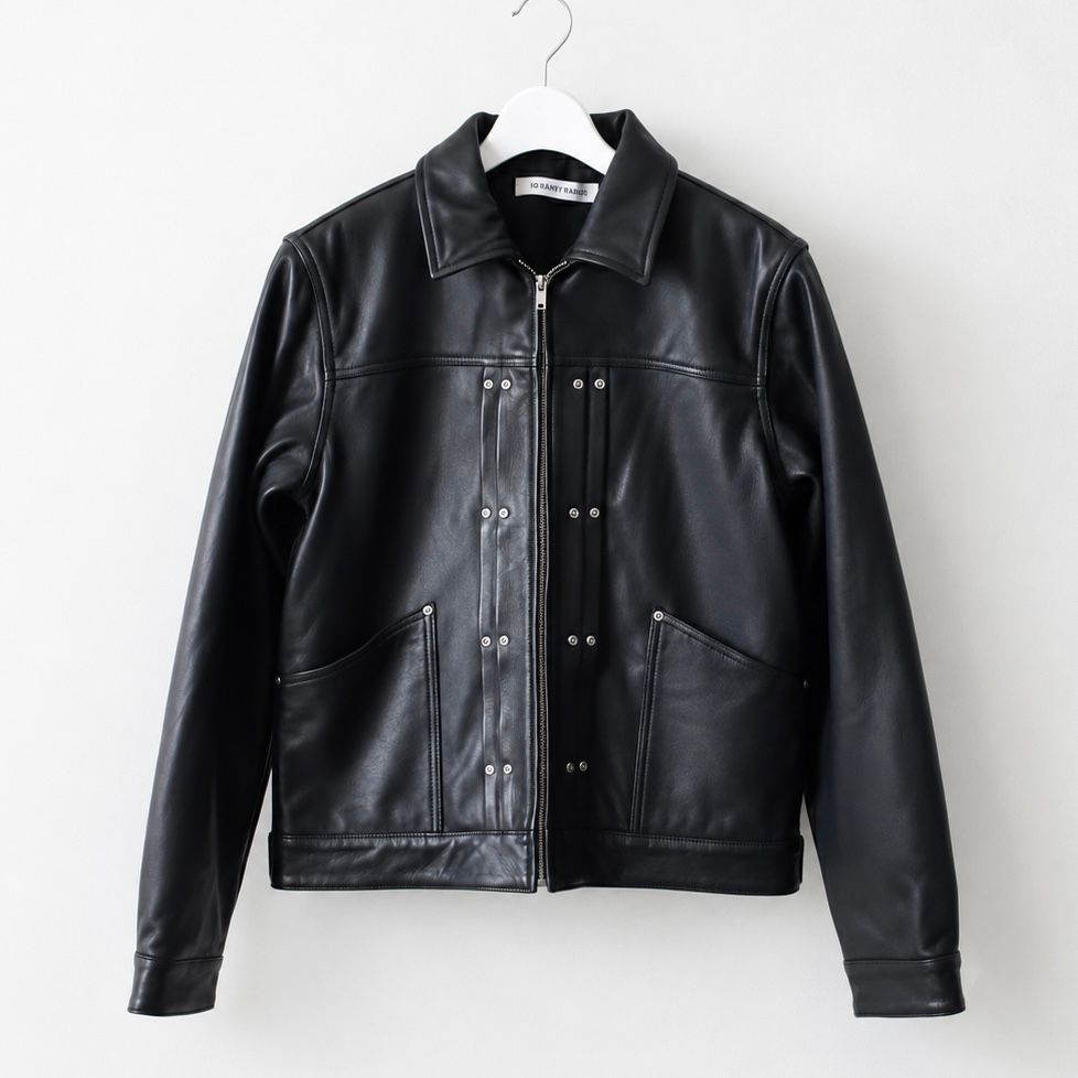 【残り一点】Double Rivet Leather Jacket