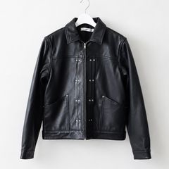 【残り一点】Double Rivet Leather Jacket