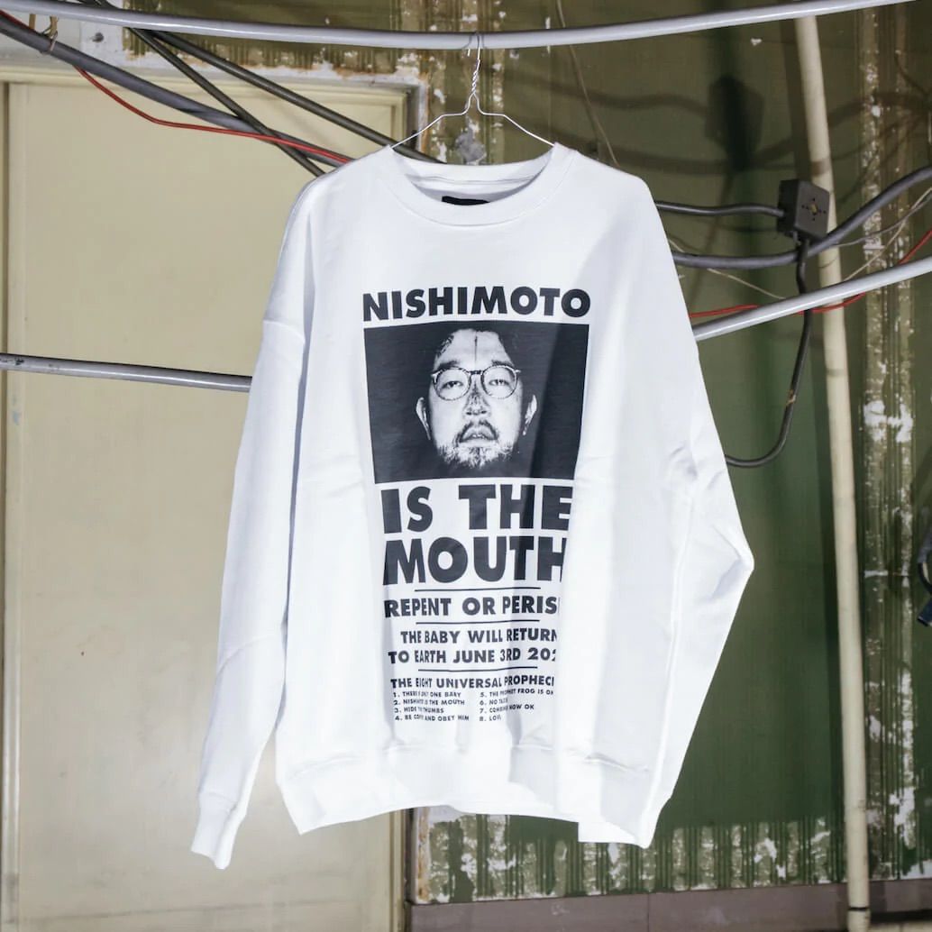 nishimoto is the mouth XL スウェット　ニシモト