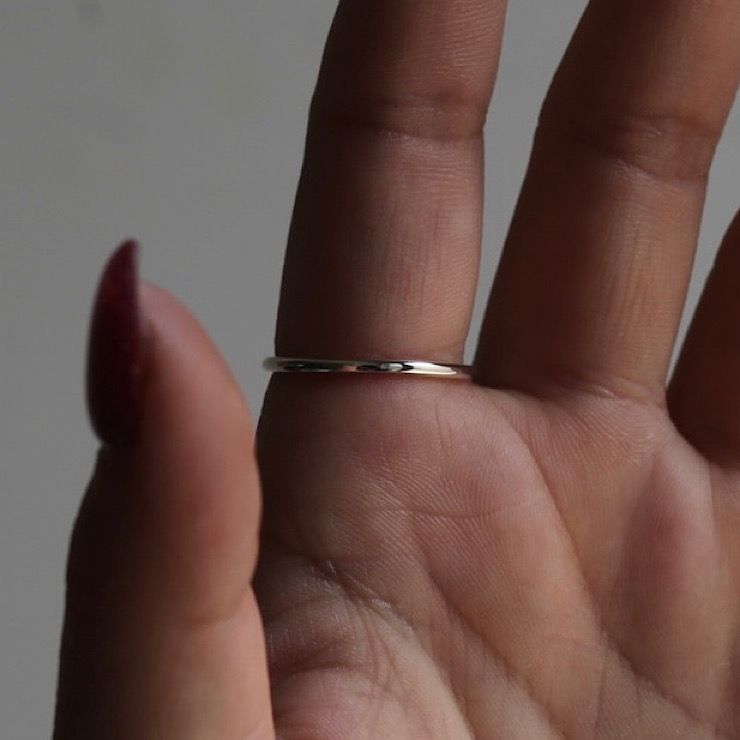 【お取り寄せ注文可能】Silver Minimal Ring