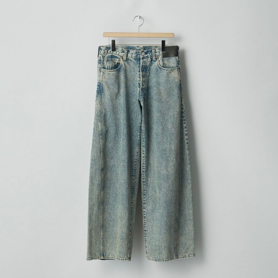【残りわずか】Deformation Wide Denim Jeans