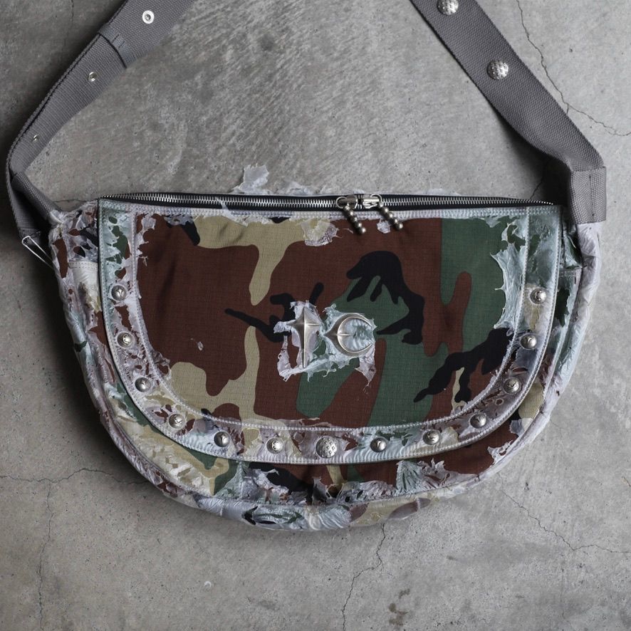 【残りわずか】Burnt Bio Army Messenger Bag