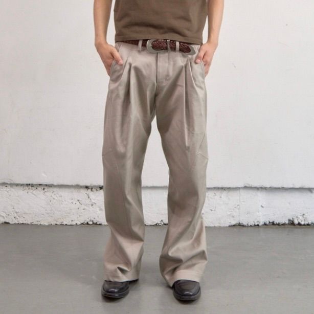 【残り一点】2Tucked Twisted Trousers