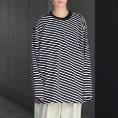 【残り一点】バイアスボーダーL/S TEE