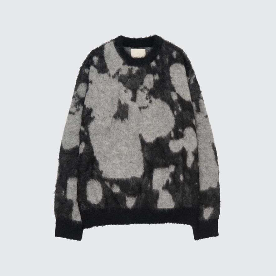 【残り一点】Kid Mohair Jacquard Sweater