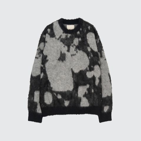 【残り一点】Kid Mohair Jacquard Sweater
