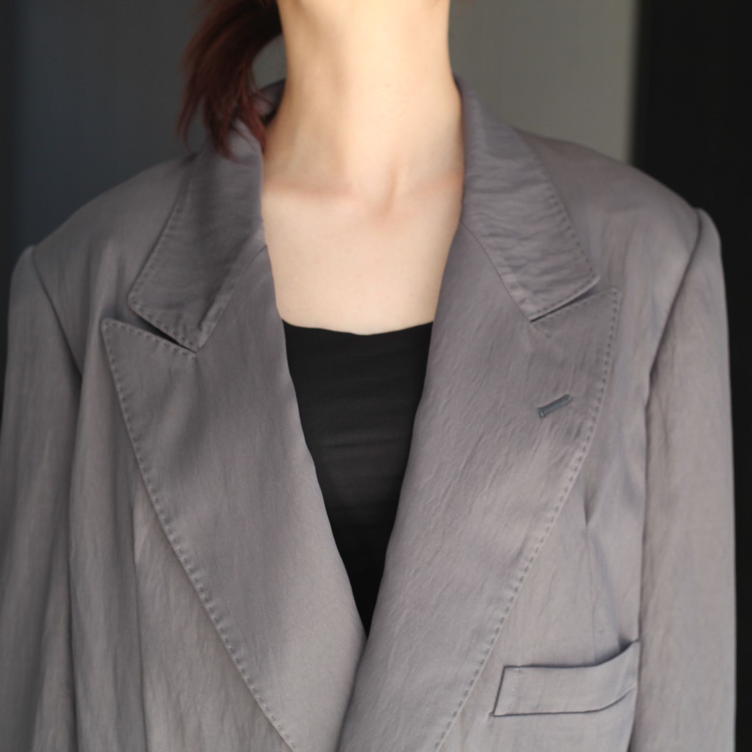 【残り一点】Interlining Pocket Rayon Gabardine Jacket