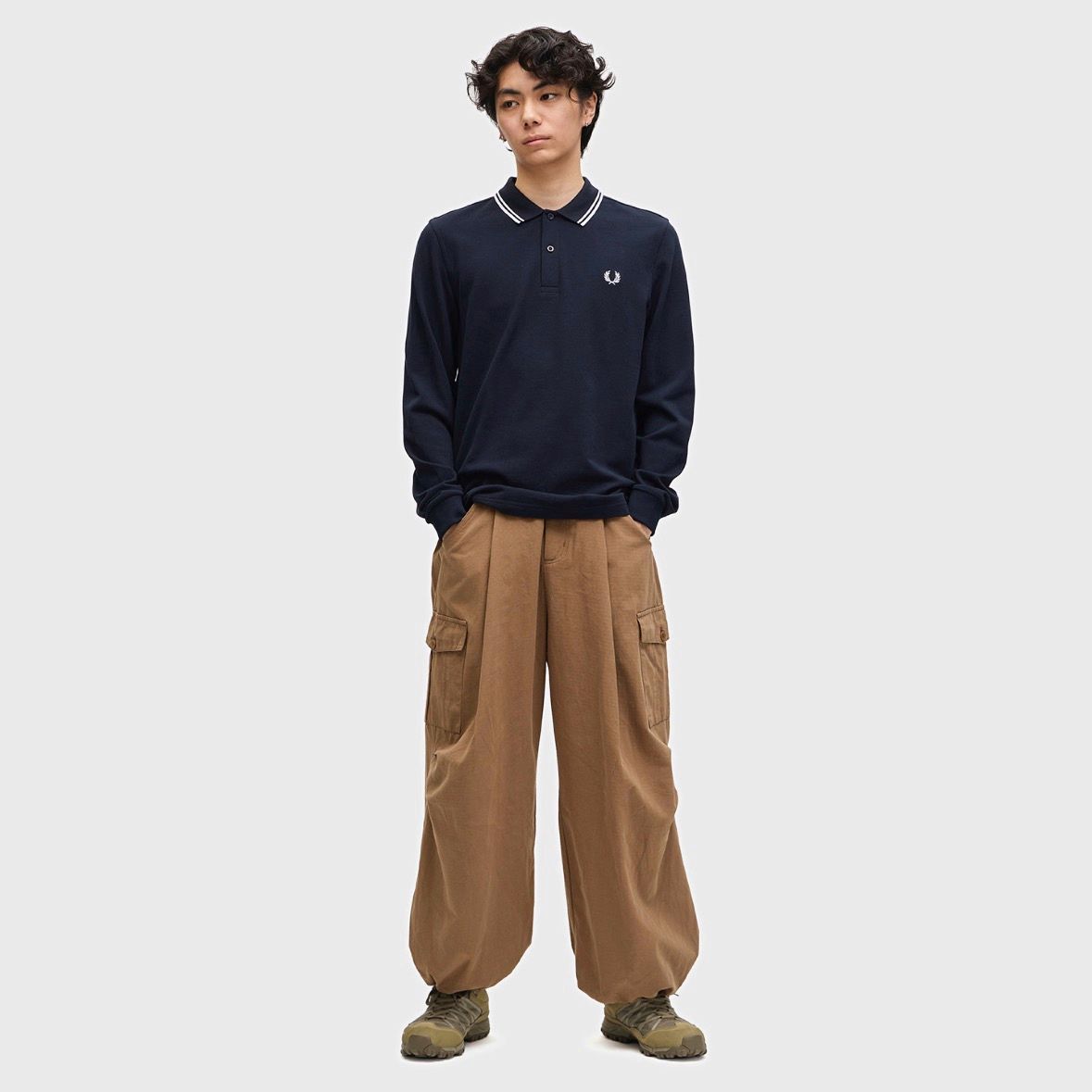 【残り一点】Long Sleeve Twin Tipped FP Shirt