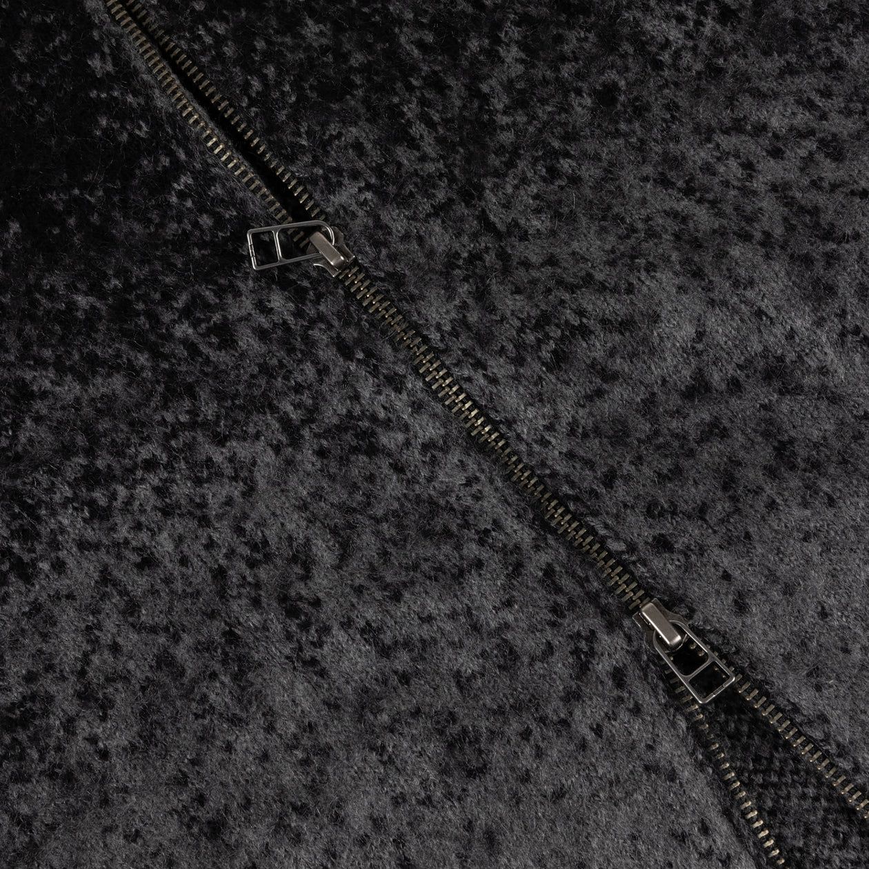 【残りわずか】Mohair Double Zip Knit