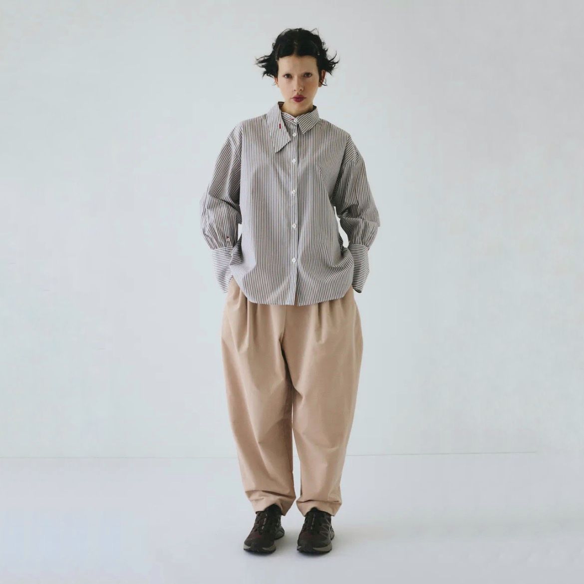 【残り一点】Asymmetry Collar Shirt
