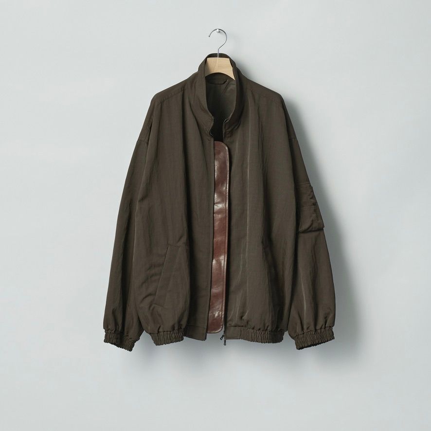 【再販売通知受付可能】Shrunk Nylon Oversized Flight Jacket