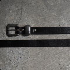 【残り一点】Western Buckle Belt(BLACK×SILVER)