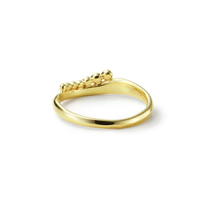 【お取り寄せ注文可能】K10 Narrow Ring_No.6(GOLD)
