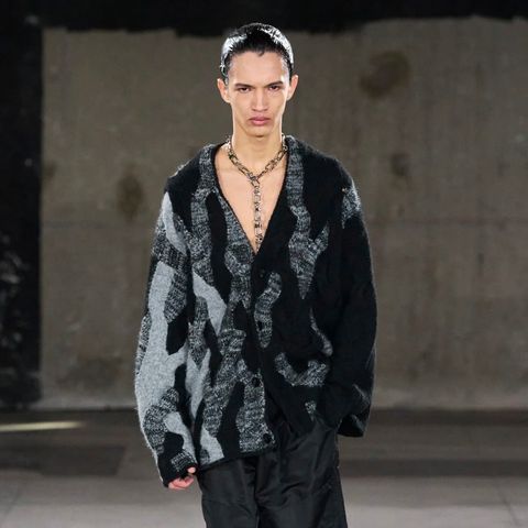 20SS ねじ曲げ FENG CHEN WANG フェンチェンワン 帽子 切り替えハット