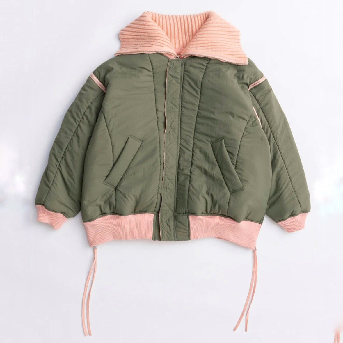 【残り一点】Multiway Knit Collar MA-1