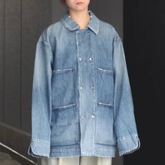 【残りわずか】ビッグポケットデニムジャケット