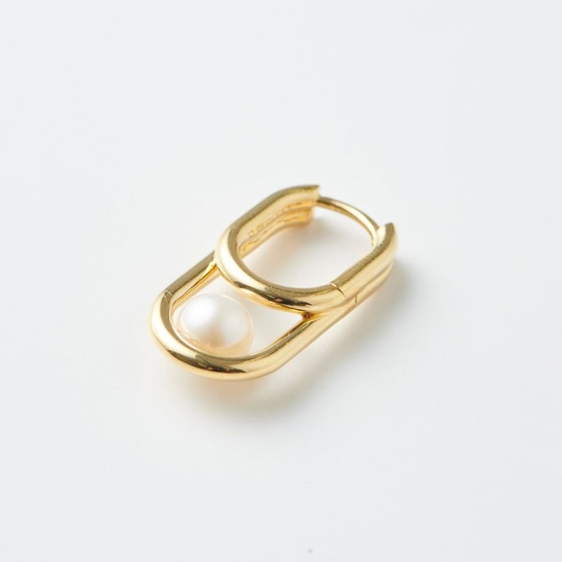 【残り一点】Joined Paths Earring 左耳用(GOLD)