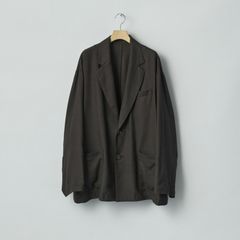 【残り一点】Rayon Silk Flannel Single Breasted Jacket