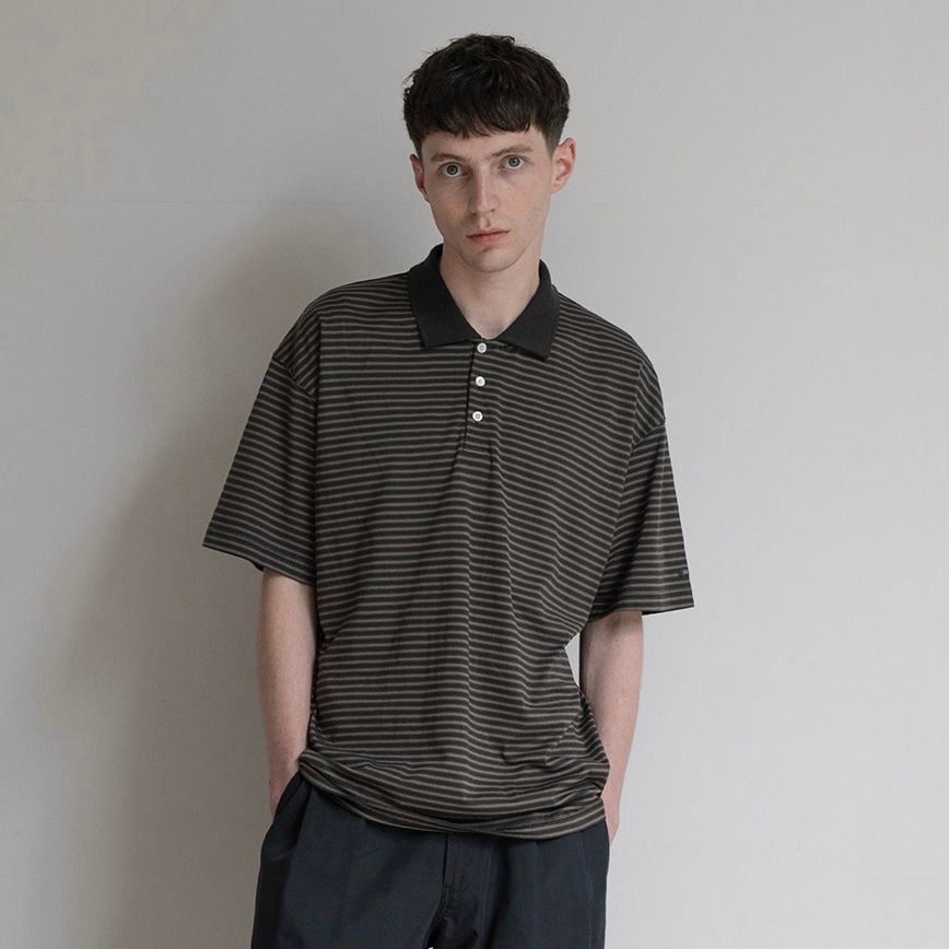 【残り一点】Brief Stripe Short Sleeve Tee