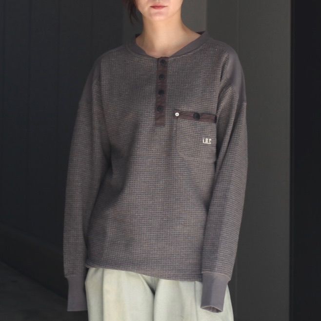 【残り一点】Pacis Thermal Henley Neck